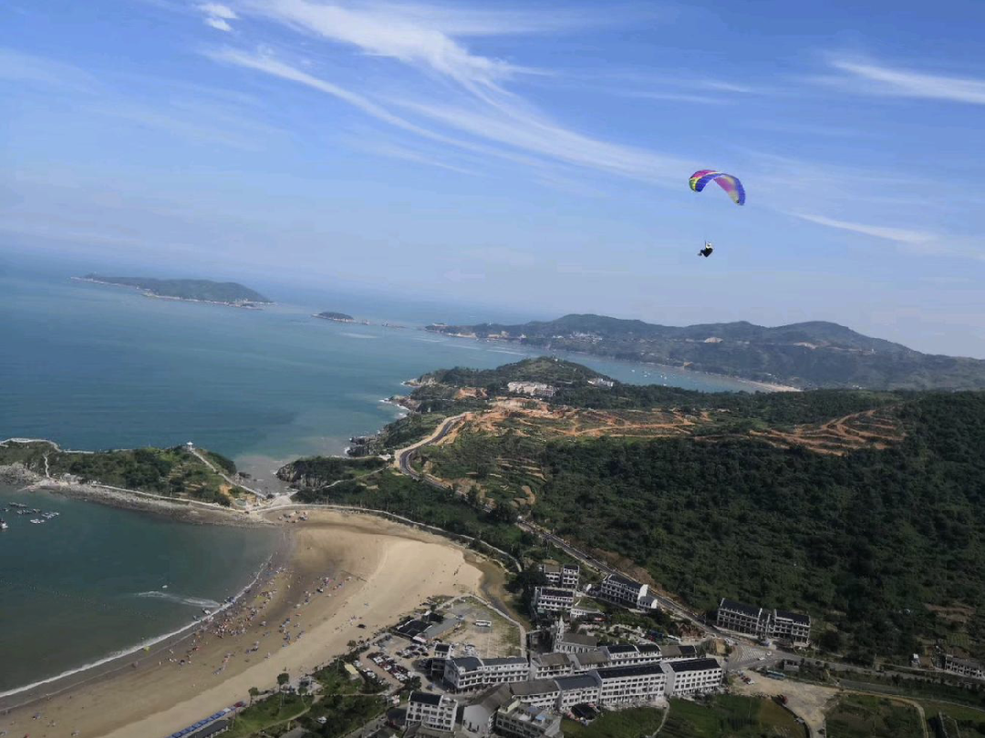 溫州霧城滑翔基地+蒼南羅家山霧城航空飛行營地滑翔傘飛行體驗【專業教練帶飛+贈送GoPro視訊拍攝】