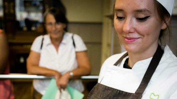 チョコストーリーブルージュでのワークショップ