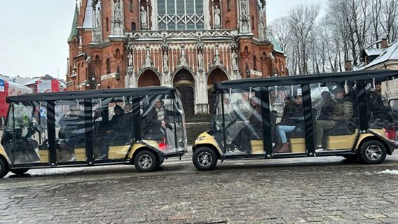 Cracovia: tour guidato della città in golf cart (con prelievo dall'hotel)