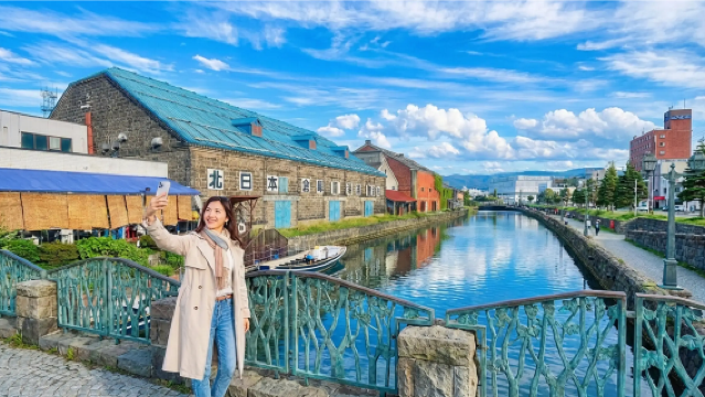 Hành trình mùa hè ở Otaru, Hokkaido: Mũi Kamui + Kênh đào Otaru + Hang động Xanh + Công viên Shiroi Koibito