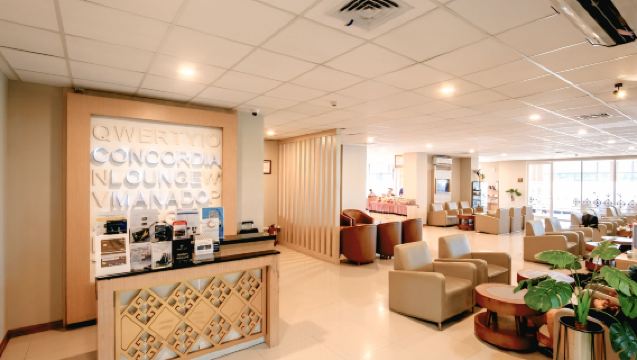 Concordia Lounge Manado (Dom) Bandar Udara Internasional Sam Ratulangi (MDC) oleh IASH