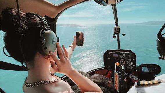 [95% of users choose this] Sanya helicopter flight experience / Haitang Bay sea view / Wuzhizhou Island landing / Multiple routes to choose from / Suitable for all ages / Popular photo opportunities
