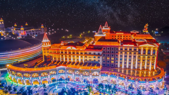[Nilai Hebat] Pakej Tanpa Had 2 Hari 1 Malam/3 Hari 2 Malam/4 Hari 3 Malam di Hotel Sirkus Zhuhai Chimelong - Termasuk Taman Kerajaan Laut/Kapal Angkasa, Persembahan Chimelong/Kaka Hu/Makan Malam