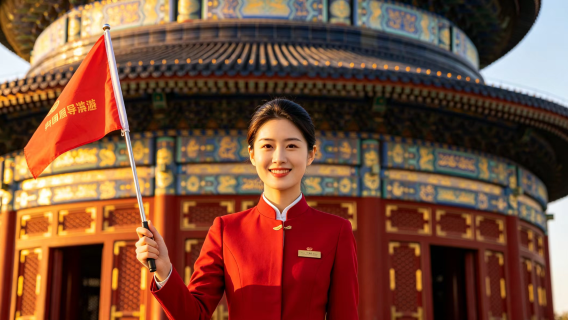 1-dagarsutflykt till Himmelska fridens tempel i Peking + Qinian-hallen + Himmelska fridens altaret + Tiananmen-torget [valfritt inklusive hämtning/privat grupp]