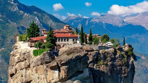 Lawatan Sehari dari Athens ke Bandar Langit Meteora / 3 Biara Terbaik · Sewaan Peribadi dengan Pemandu Berbahasa Cina