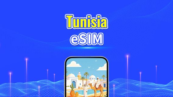 Tunisia 5G eSIM | Phủ Sóng 2 Mạng | Hỗ trợ đầy đủ AI & TikTok | Gói dữ liệu ngày/tổng | 1–30 ngày | Tính phí 24 giờ | Mã QR
