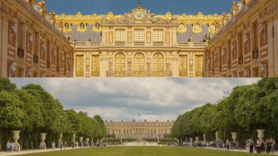 Paris pergi-balik | Lawati tiga tarikan Perancis: Istana Versailles + Fondation Claude Monet + Bandar Van Gogh (Tiket tidak termasuk)