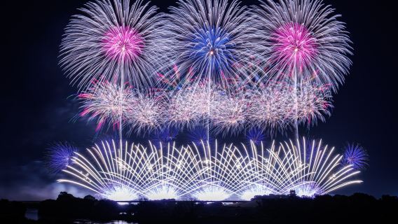 Tonegawa Fireworks Festival Day Tour from Shinjuku (Reserved Seating Included)