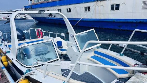 山東威海小石島遊艇出海海釣3小時【提供魚竿魚餌+專業導釣+海鷗食+礦泉水】