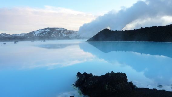 Reykjanes Volcano Hike + Blue Lagoon Hot Springs in Iceland [Visit Both Volcano and Hot Springs in One Day]
