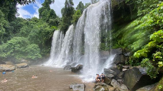 Kulen Mountain With Ticket included Plus Banteay Srei Temple Tour