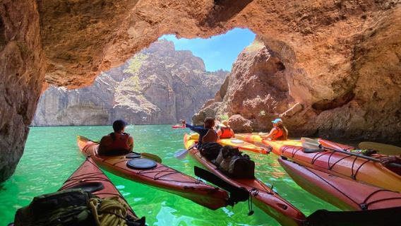 Willow Beach: Tour chèo thuyền kayak nửa ngày ở Black Canyon - Không có xe đưa đón