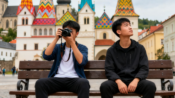 捷克庫特納霍拉旅拍【跟拍攝影親子照情侶閨蜜兒童跟拍家庭旅拍】