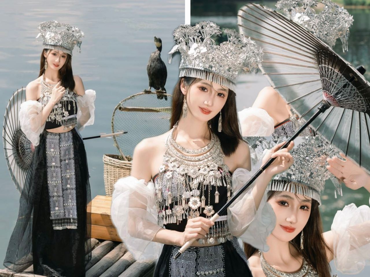 Yangshuo Shili Gallery Trip Moments[Guilin Yangshuo Hanfu photography + Hanfu rental + optional photographer outdoor shoot experience + bamboo raft experience]