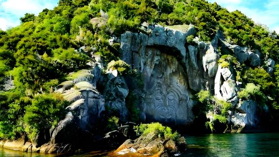 奧克蘭包車一日遊：藍泉＋地熱公園＋胡卡瀑布＋陶波湖