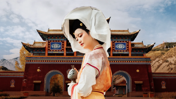 馬蹄石窟群＋張掖七彩丹霞旅遊景區一日遊【可選8人頭等獨立座椅／上門接送】