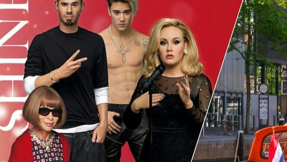 Amsterdam: biglietto d'ingresso al Madame Tussauds + crociera sui canali