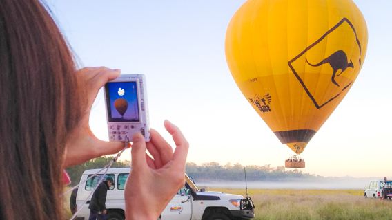 Cairns Heißluftballon Heißluftballon[Abholung und Rücktransport in der Stadt möglich]