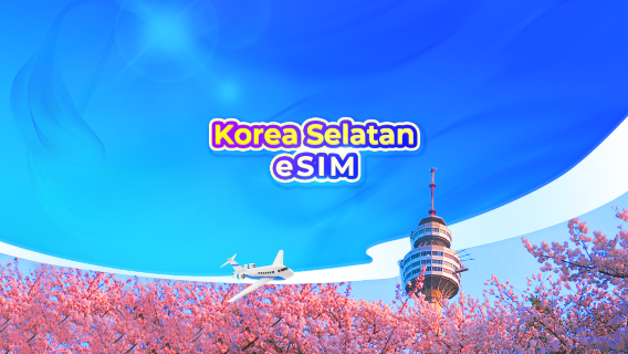 eSIM 5G Korea Selatan | TikTok & ChatGPT Tersedia | Paket harian/Paket data total | Penagihan 24 jam | 1-30 Hari | Kode QR