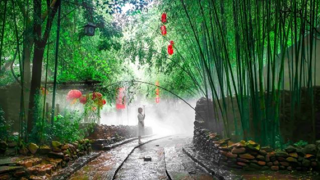 Perjalanan Sehari Penuh ke Kampung Buluh dan Air Panas + Benteng Batu Merah, Berlepas dari Pelbagai Lokasi di Zibo