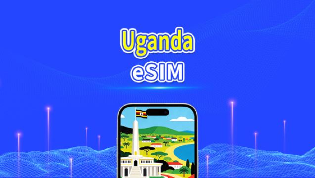 eSIM Uganda | 4G | Pacchetto Dati Giornaliero/Totale | 1–30 giorni | Fatturazione 24 Ore | Codice QR