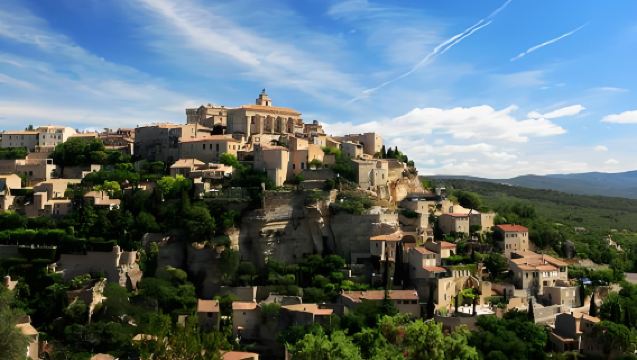 Bandar klasik Provence, Perancis: Fontaine-de-Vaucluse + Abbaye Notre-Dame de Sénanque + Gordes + Roussillon