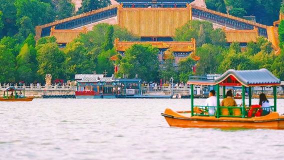 Himmelens tempel + Panda House + Royal kryssning + Sommarpalatset i liten grupp med engelsktalande guide