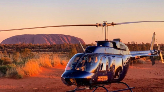 Australiens Northern Territory - Uluru-Kata Tjuta und Kings Canyon Sightseeing-Hubschrauberflug mit Resort-Transfer