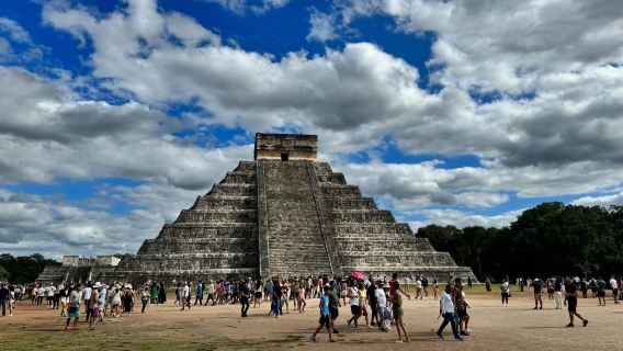 Mexico Cancun Sewaan Peribadi Bahasa Cina: Lawatan Sehari ke Chichen Itza [Pengangkutan Hotel, Perjalanan Boleh Disesuaikan]