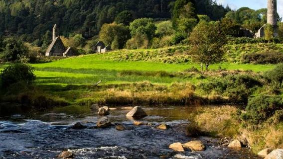 1-day tour to Kilkenny + Wicklow + Glendalough in Northern Ireland [including sheepdog performance]