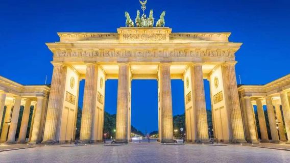 Jerman Berlin bandar lawatan sehari Pulau Muzium + Brandenburg Gate Pemandu pelancong berbahasa Cina