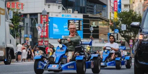 東京澀谷及新宿賽車體驗(需國際駕駛許可證)