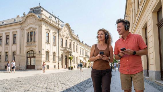 Passeio de Áudio em Kecskemét: Palácios, Pioneiros e Ecos Sagrados