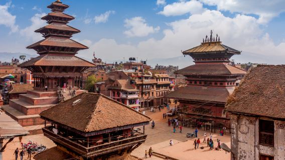 Prywatna wycieczka jednodniowa do Bhaktapur i Nagarkot