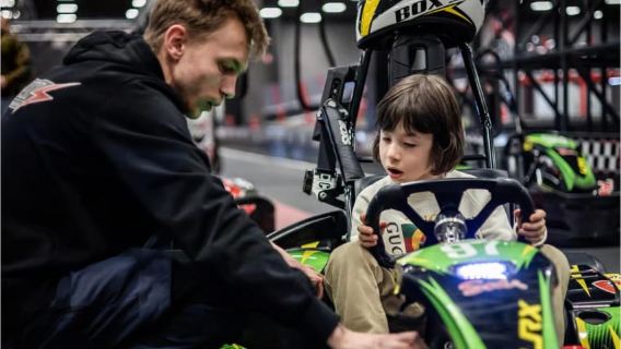 Indoor Electric Karting Experience at VMAX Karting Cluj