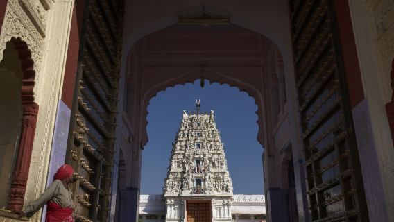 Observa el Templo de Brahma con visita a Bikaner desde Jaipur con servicio de guía