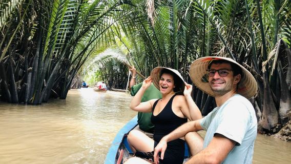 Desde Ho Chi Minh: excursión al delta del Mekong y a la pagoda de Vinh Trang en grupo reducido