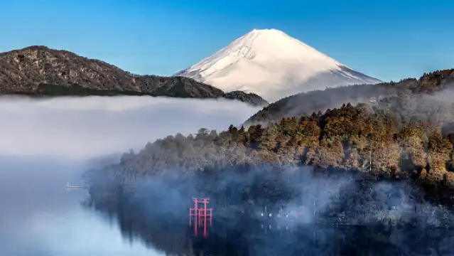 箱根+大湧谷一日遊:贈箱根空中纜車丨山中湖+蘆之湖雙湖之旅