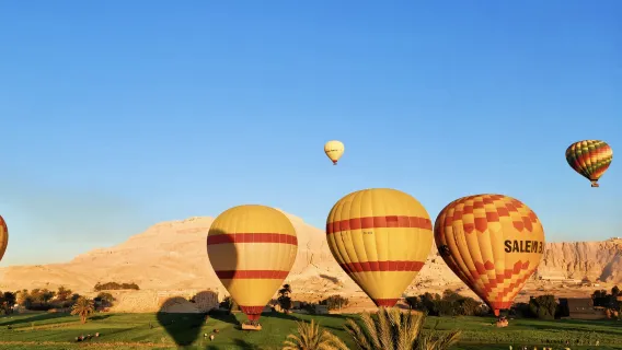 Luxor hot air balloon ride