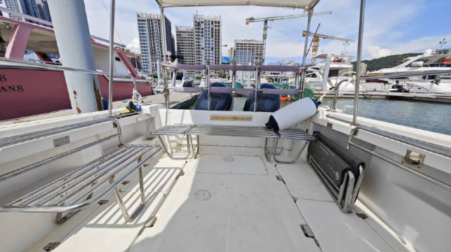 【珠海包船出海釣魚】珠海九洲國際 35英尺雅馬哈原裝高速釣魚艇 包船釣魚+自駕體驗