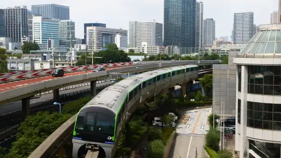 Tokyo Monorail Haneda Airport round-trip to Hamamatsucho one-way ticket (direct from Tokyo city center to Haneda Airport)