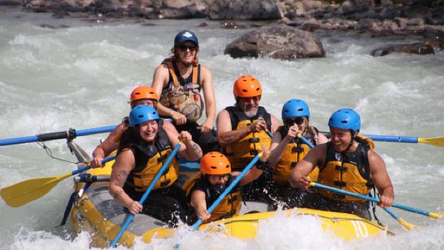 อุทยานแห่งชาติจาสเปอร์: ล่องแก่งน้ำเชี่ยวแม่น้ำซันวาปตา