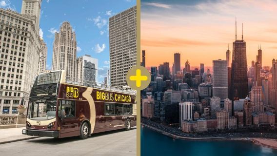 Chicago: 360 CHICAGO y recorrido en autobús turístico (ahorra un 20%)