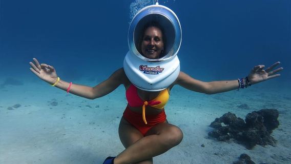 Подводные прогулки на Занзибаре. Плавание не требуется.