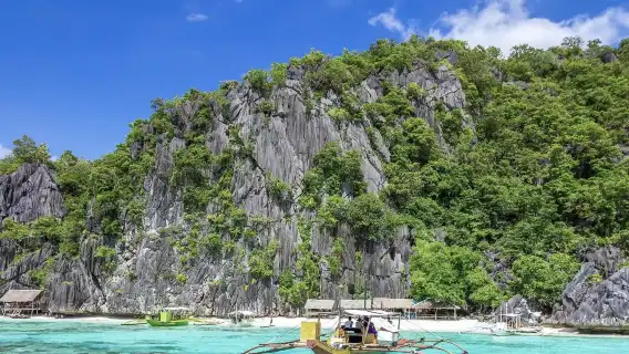 Philippines El Nido Island Hopping 1-day Tour D: Lagoons & Beaches