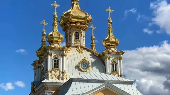 Tagesausflug mit Privattransfer: Eintauchen in das königliche Leben in den beiden Palästen von St. Petersburg, Russland