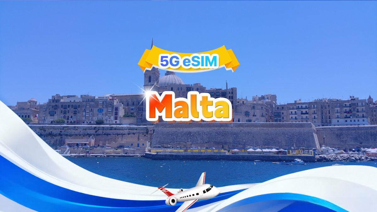Malta 5G eSIM | Total package | Total 1GB-30GB | 3-30 days | 24-hour system | QR code