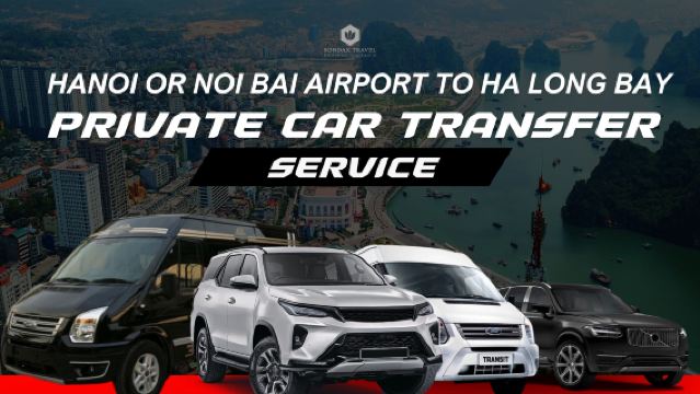 Private Car Transfer Hanoi or Noi Bai Airport to Ha Long Bay (Round Trip Option)