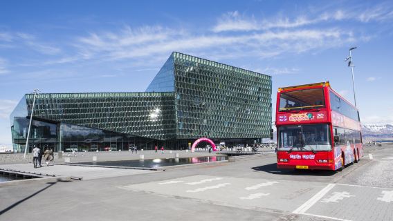 Visite en bus à arrêts multiples City Sightseeing à Reykjavik