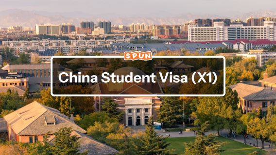 China Student Visa (X1) | Full-time Study | Refundable